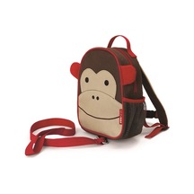 Skip Hop Zoo Emniyet Kemerli Okul Çantası Maymun 001