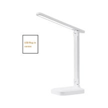 3 Kademesiz Karartma Dokunmatik Kontrollü Led Katlanabilir Masa Beyaz