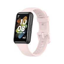 Huawei Band 7 İle Uyumlu Saat Kayışı Ent Kaliteli Huawei Mi Band 7 İle Uyumlu Spor Saat Kontrast Renkli Lagniappe Silikon Kordon Diğer