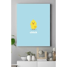 Tr Pster16721 Küçük Civciv Çocuk Odası Kanvas Tablo 50 X 70