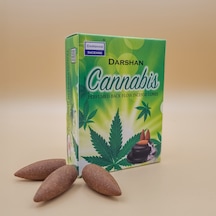 Darshan Cannabis Geri Akış Tütsü Bitkisel Aromatik Backflow Tütsü