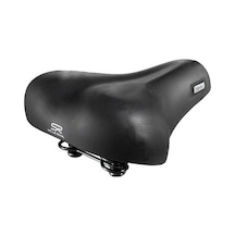 Selle Royal Sky Astrale Unisex Yaylı Geniş Rahat Bisiklet Sele Siyah - Neon Turuncu