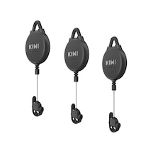 Kıwı Design Vr Kablo Yönetimi, 3 Paket Vr Makara Sistemi - Siyah
