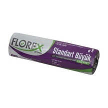 Florex Büyük Boy Çöp Poşeti 10'lu 65 x 80 CM
