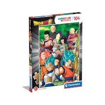 Clementoni Dragon Ball Temalı Super Supercolor 104 Parça Premium Çocuk Puzzle Yapboz