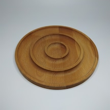 Buco 3 Gözlü Yuvarlak Çerezlik Kahvaltılık 25CM