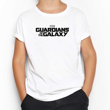 Galaksinin Koruyucuları Logo Beyaz Çocuk Tişört