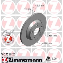 2 Adet- Zımmermann Ön Fren Aynası Audı A4 1.6-1.9tdı 95/11.00 A4 Avant 1.6-1.8 20v-1.9tdı 95/9.01 280x13x5dl 986478615-df2730 100.1228.20 8d0615301a