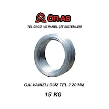 Galvanizli Tel - 15 Kg - 2.20 Mm Bağlama Teli Paslanma Yapmaz