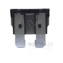 100 Adet 1a Siyah Standart Oto Bıçak Sigorta 12v - 32v Dc 1