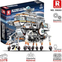 Reobrix Technic 99003 Bilim İstasyonu Star Revenge:science Station Kumandalı&motorlu Yapı Blok Seti Building Blocks - 1378 Parça