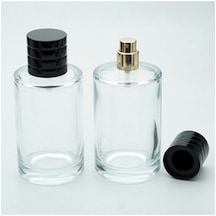 Parfüm Şişesi 100 Ml 5 Adet Uzun Silindir Model Kolay Kapama