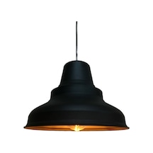 Riolight Retro Siyah Içi Sarı Tekli Metal Sarkıt (538294723)