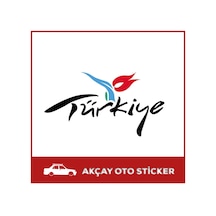 Türkiye Sticker Türkiye Yazı Sticker Araba Sticker Oto Sticker