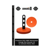 Premium Scx-1083 Antrenman Çanağı Düz Kauçuk 10 Lu Çalışma Delux Alet Çok Renkli