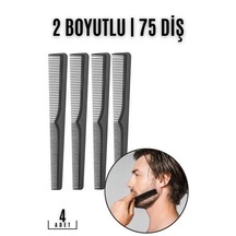Zenvac Sakal Bıyık Saç Tarağı 4 Lü Set Jess Design Zenvac29