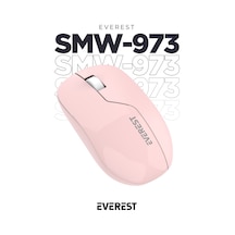 Everest Smw-973 Usb Pembe 2.4ghz Kablosuz Mouse