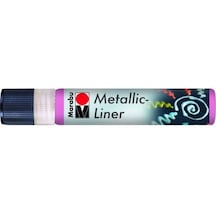 Marabu Metallic Liner Boyutlu Boncuk Boyası 25Ml 733 Pembe