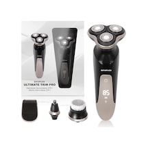 Sifuplex Ultimate Trim Pro Str-1 5 Aparatlı Sakal, Kontur, Vücut, Burun/kulak Erkekler İçin Hepsi Bir Arada Tıraş Makinesi 180 Dakikaya Kadar Pil Ömrü Ipx7 Su Geçirmez Diğer