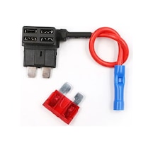 Uslucan Alışveriş Standart Bıçak Sigorta Çoklayıcı Fuse Tap 1 Adet