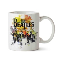 The Beatles 2 Porselen Kupa Bardak Beyaz