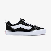 Vans Knu Skool Unisex Siyah Sneaker Düz Vn0009qc6bt1 Siyah Siyah