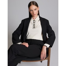 Pierre Cardin Ekru Slim Fit Kazak 50331500-vr019