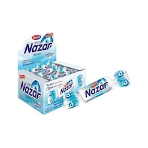 Nazar Şekersiz Sakız White Nane x 100 Adet