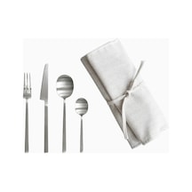 101 Copenhagen Kogei Cutlery 24 Parça Çatal Bıçak Kaşık Seti Çelik
