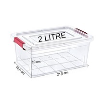 Turan Plastik 2 No Smart Box 2 Litre Trn-154 Çok Renkli