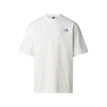 The North Face M Lıquıd Box Nse Oversıze Eeve T Erkek T-shirt Nf0a8g9wfn41 Whıte
