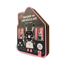 Tavşan Ve Arkadaşları Mutlu Ev Kitabı Keçe Kitap / Kolektif