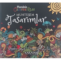 Karatay Muhteşem Tasarımlar Mandala Boyama Kitabı