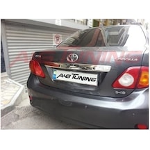 Toyota Corolla Krom Bagaj Çıtası 2007-2010 Paslanmaz Çelik N11.6176