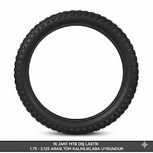 16 Jant Bisiklet Dış Lastik 16x1.75 1.90 1.95 2.125 Uyumlu Çocuk Bisikleti Mtb Dişli Lastiği 1 Adet
