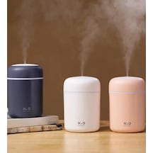 H 2 O Usb'li Ve Işıklı Ultrosonik Hava Nemlendirici Ve Buhar