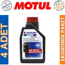 Motul Suzuki Marine 4t Sae 10w-40 1 Lt Tekne Motor Yağı 4 Adet