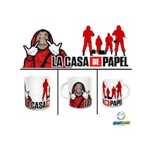 La Casa De Papel Kupa Bardak Tek Adet K0296 Çok Renkli