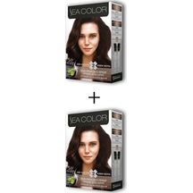 2x2 Tüp Saç Boyası Seti Açık Kahve No:5.0