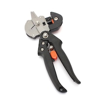 Suofeng Bahçe Aleti Aşılıma Makinesi: Çelik & Abs Budama Makasları, 2 Bıçaklı U-v-ω Kesim, Meyve Ağacı Aşılama Hızlandırıcı Siyah/kırmızı