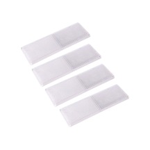 Beyaz Kamyon Motosiklet Yapışkanlı Dikdörtgen Plastik Reflektör Yansıtıcı Uyarı Plaka Çıkartmaları Güvenlik İşareti Kırmızı/beyaz Çıkartmalar 50pcs