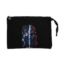 God Of War Ragnarok Thor Siyah Clutch Astarlı Cüzdan / El Çantası Siyah