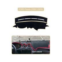 Ford Fiesta 2002-2009 Torpido Koruma Halısı Bej Kenar
