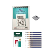 A5 Kara Kalem Çizim Set 1
