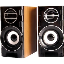 Concord C-8007 Usb Ahşap Desen Pc Hoparlör Subwoofer Ses Sistemi