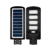 Alles Beyaz 4-lü Solar Sokak Aydınlatması Sensörlü Kumandalı Beyaz Işık Alles-5200
