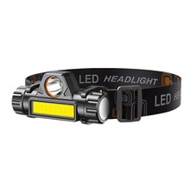 Led Far Açık Gece Balıkçılık Far El Feneri Kamp Yürüyüş Siyah Siyah