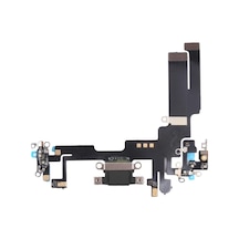 Apple Uyumlu iPhone 14 Şarj Soketi Şarj Bordu Flex Soket Kısmı Siyah İnd01070