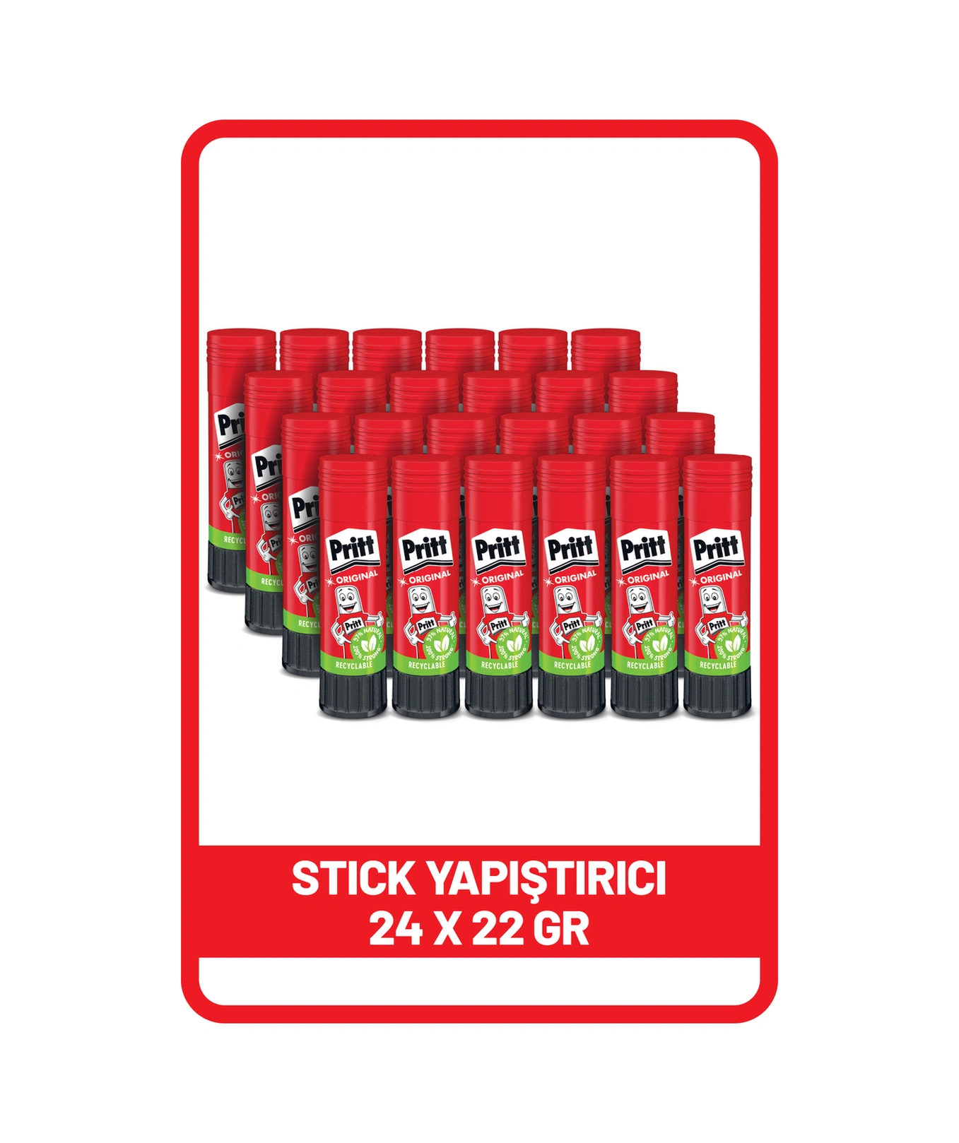Stick Yapıştırıcı 22 Gr 24 Adet