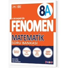 Fenomen Yayınları 8a Matematik Soru Bankası